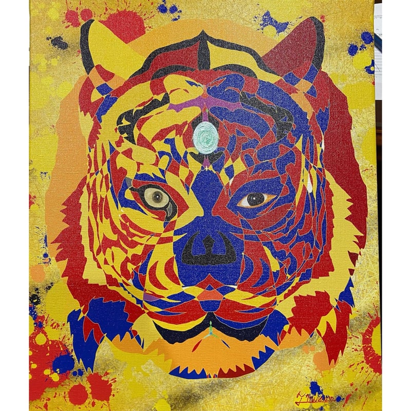 神田明神奉納】serialnumber品 初代タイガーマスク×三澤アート お前は