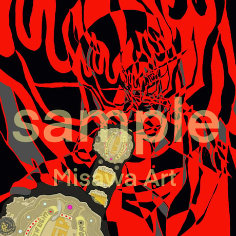 三澤アート　王者のたたずまい  RED