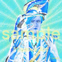三澤アート　マスタータカラジェンヌ　BLUE(マスターワトサイン入り)