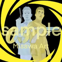 三澤アート　037 ダブルフェイス (SANADAサイン入り)