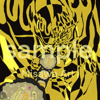 三澤アート　王者のたたずまい  GOLD (受発注)