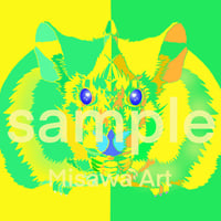 三澤アート　ボク?ワタシ？デクー？　YELLOW