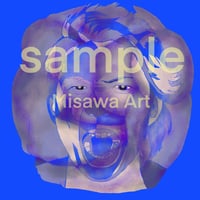 三澤アート　マッスルの主張　BLUE
