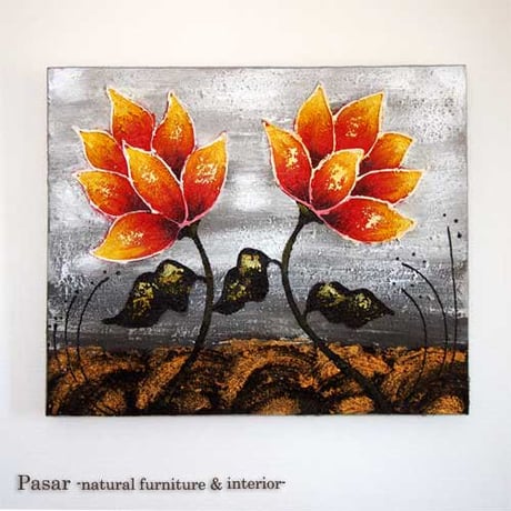 FLOWER WAYAN 50×60(cm)