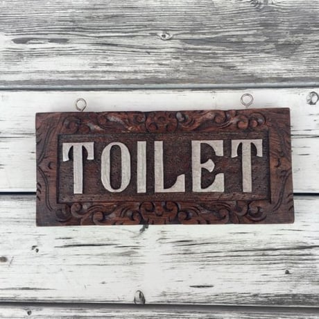 TOILET プレート