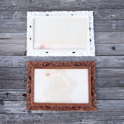 バリ　木彫りフレーム　絵画　超大型100×80 バリ絵画 風景画 棚田 ライステラス 夕日 木彫りフレーム付 W120