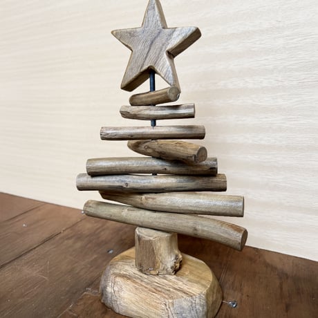 ナチュラルウッドのクリスマスツリー  ナチュラル