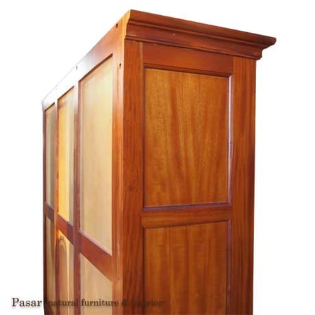 キャビネットNOVA　食器棚　キッチン収納　ガラスキャビネット