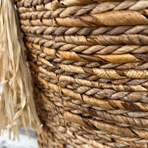 北欧 フィンランド TIKAU バナナファイバー バスケット 北欧 フィンランド TIKAU バナナファイバー バスケット