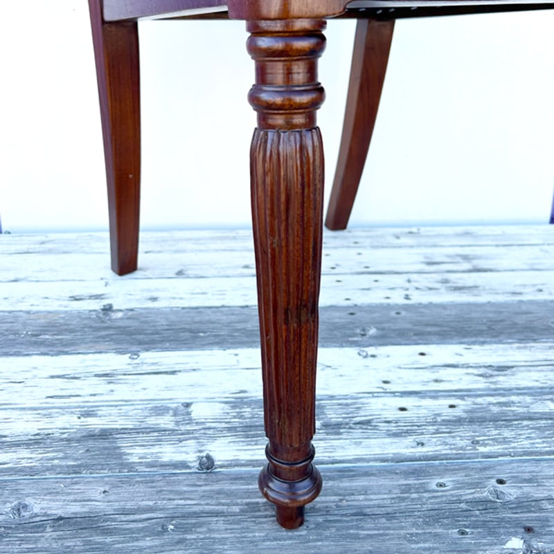 マタハリチェア アジアン家具 ダイニングチェア 木彫りチェア