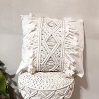 マクラメ クッションカバーC 40×40(cm)