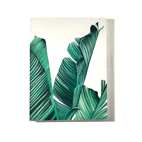 グリーンリーフ　60×80(cm)