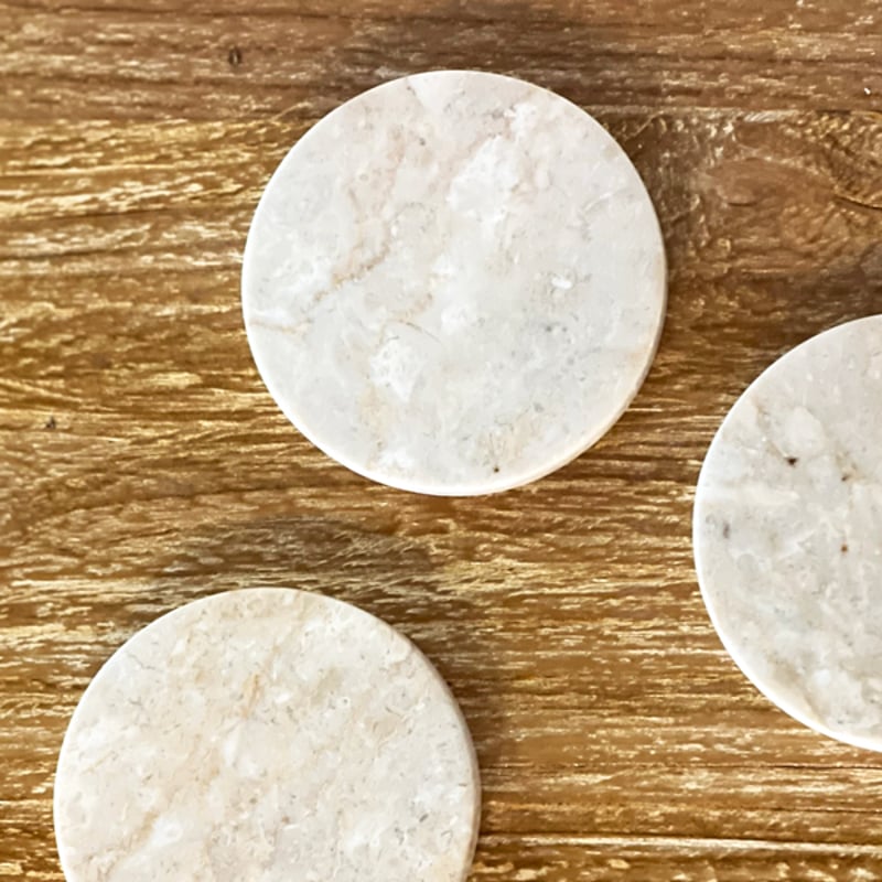 天然大理石 コースター マーブル ホテルスタイル | インテリアショップ