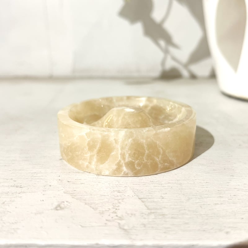 オニキス 天然大理石 お香立て インセンスホルダー ホテルスタイル