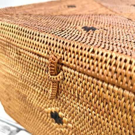 アタ　蓋付きスクエアBOX 30cm