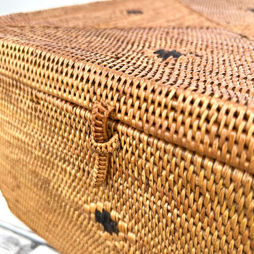 アタ 蓋付きスクエアBOX 30cm | インテリアショップPasar