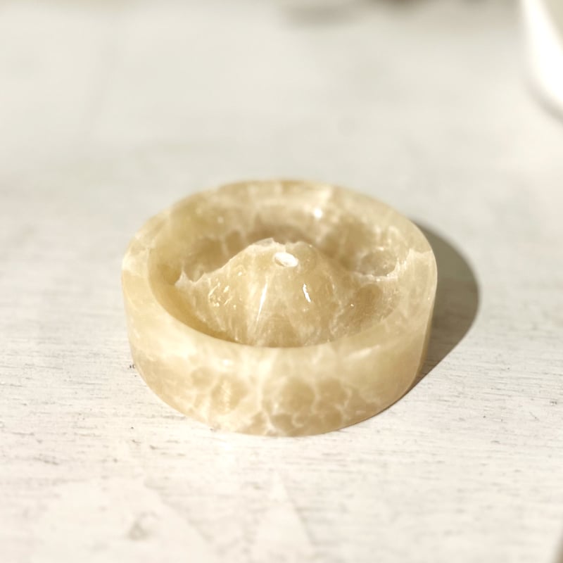 オニキス 天然大理石 お香立て インセンスホルダー ホテルスタイル