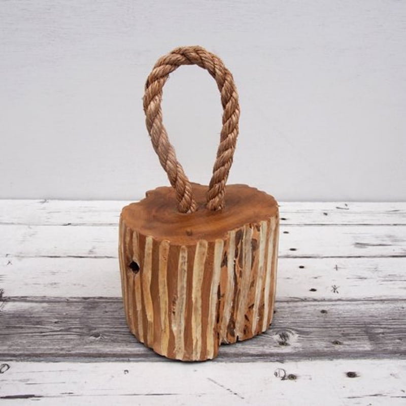 無垢材の素朴なドアストッパー | インテリアショップPasar