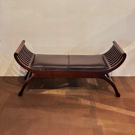 クッション付きアジアンチェア 　カルティニベンチ　KERTINI Bench