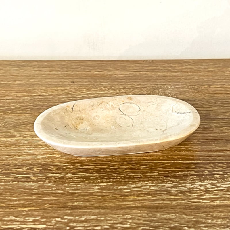 天然大理石 トレイ 小物入れ ホテルスタイル ソープディッシュ