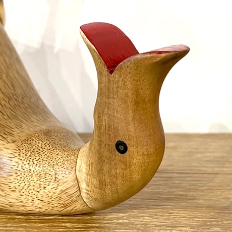 あひるさんの木製ボトルホルダー