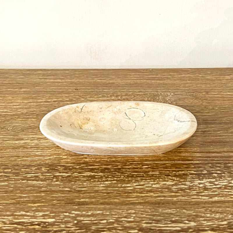 天然大理石 トレイ 小物入れ ホテルスタイル ソープディッシュ