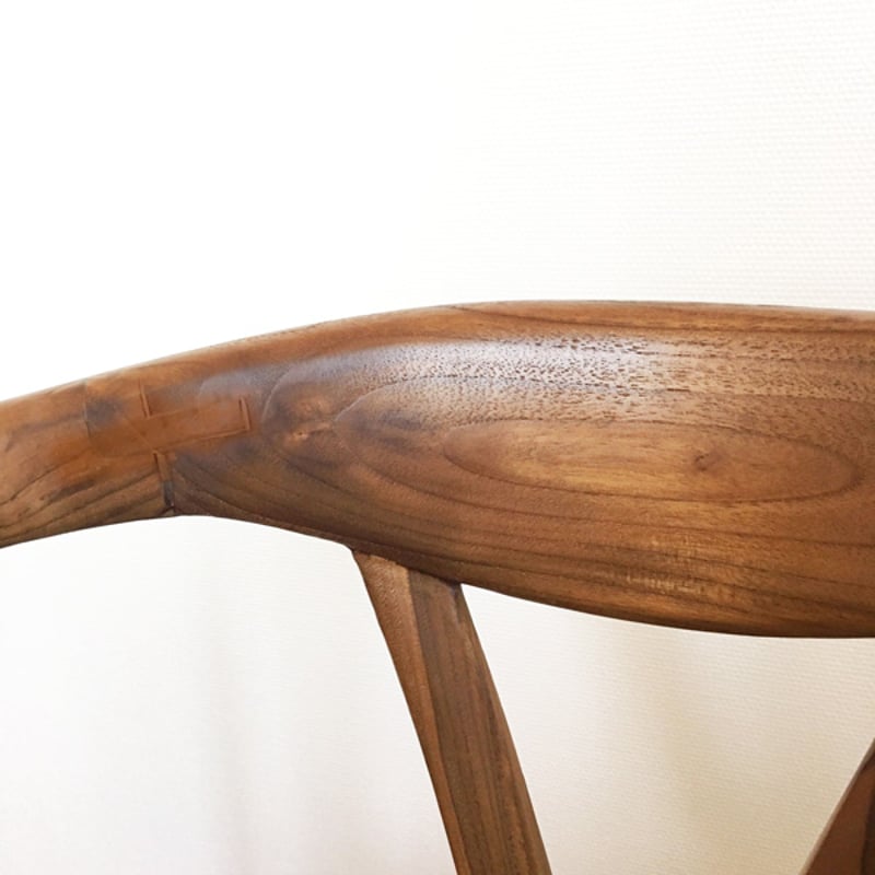 84597☆デンマーク BRAMIN ダイニングチェア 無垢材 チーク チーク