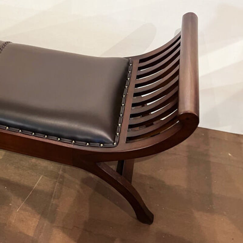 クッション付きアジアンチェア カルティニベンチ KERTINI Bench