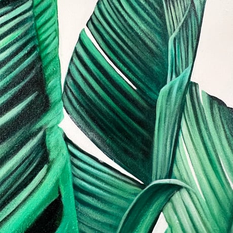 グリーンリーフ　60×80(cm)