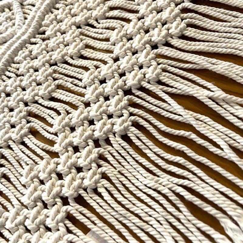 ルーマニアンマクラメ　テーブルセンター ルーマニアンマクラメ テーブルセンター