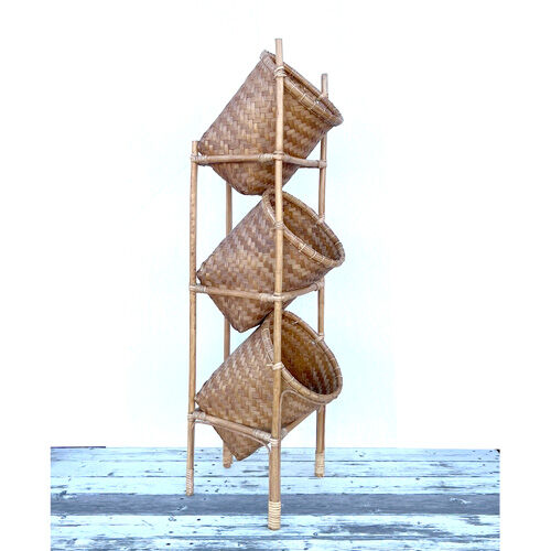 Fromバリ　バンブービーズバスケット3点セット Fromバリ バンブービーズバスケット3点セット