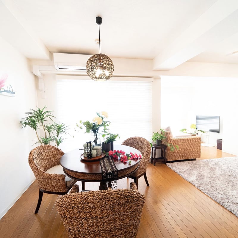 アバカチェア リゾート家具 ダイニングチェア サロンチェア 椅子