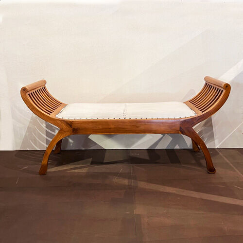 クッション付きアジアンチェア カルティニベンチ KERTINI Bench