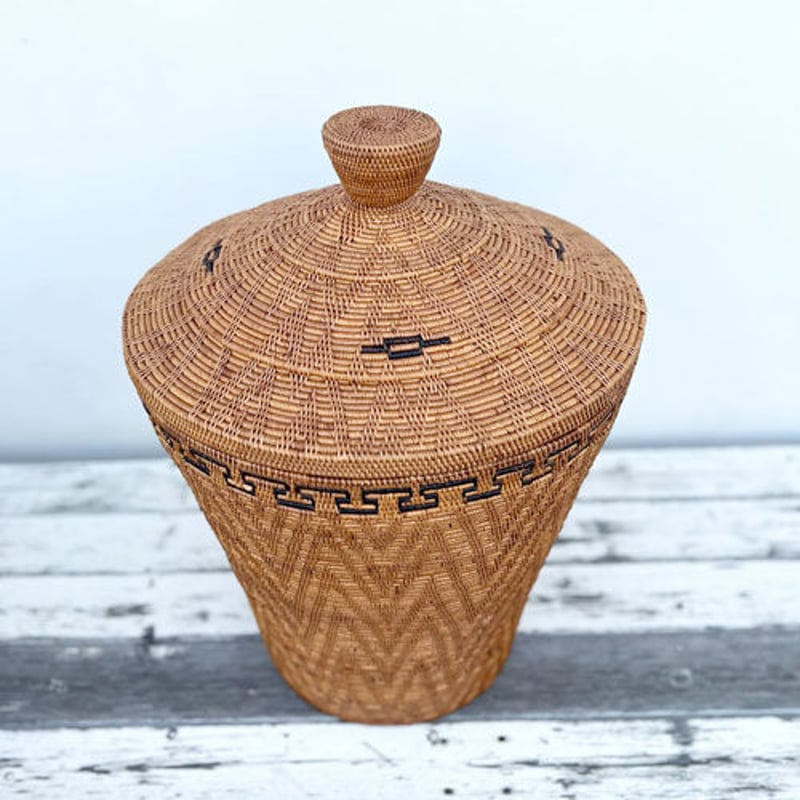 アタ 壺型バスケット | インテリアショップPasar