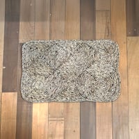 ウォーターヒヤシンス　玄関マット　ラグ　60×90(cm)