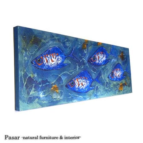 FISH RED 150×50(cm)