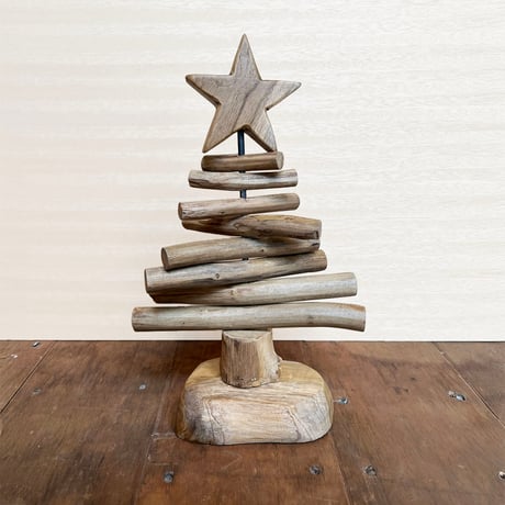ナチュラルウッドのクリスマスツリー  ナチュラル