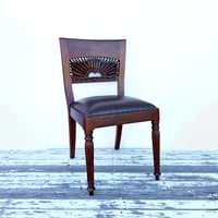 マタハリチェア アジアン家具 ダイニングチェア 木彫りチェア