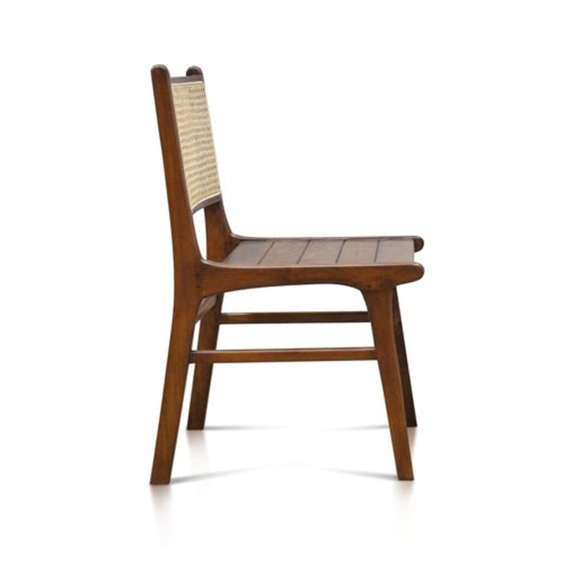 ラタンのクロスチェア ラタン家具 椅子 ダイニングチェア | インテリア