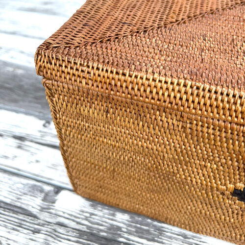 アタ 蓋付きスクエアBOX 30cm | インテリアショップPasar