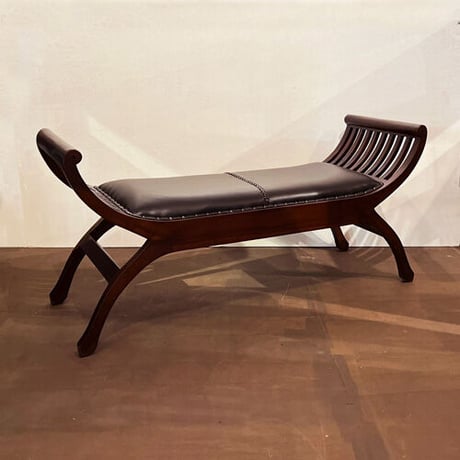 クッション付きアジアンチェア 　カルティニベンチ　KERTINI Bench