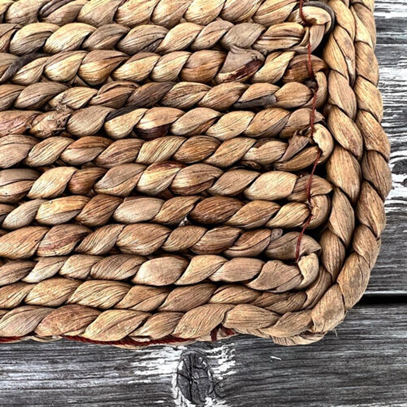 ☆最終値引☆ウォーターヒヤシンス製　ラグ ☆最終値引☆ウォーターヒヤシンス製ラグ