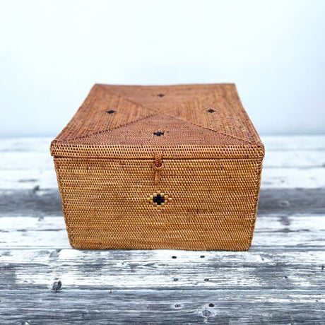 アタ　蓋付きスクエアBOX 30cm