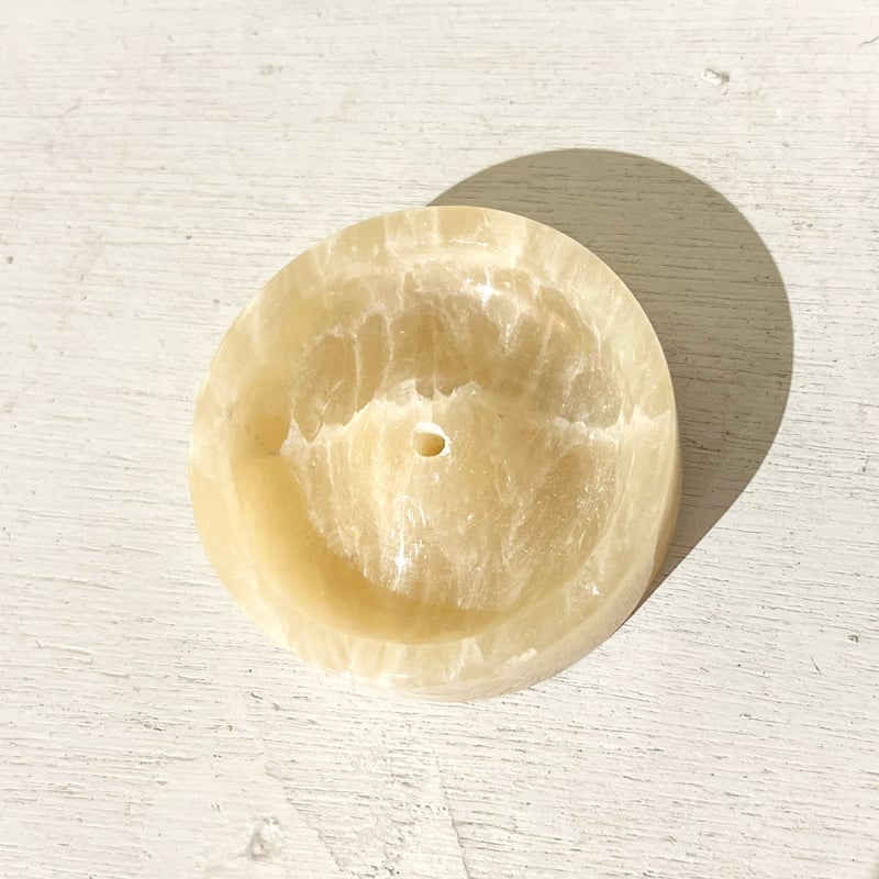 オニキス 天然大理石 お香立て インセンスホルダー ホテルスタイル