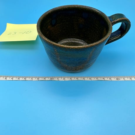 新品　常滑焼　マグカップ大(23−10)