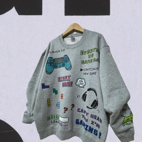 CASH  handpaint sweat