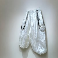 Dragon サルエル型 カーゴパンツ WH