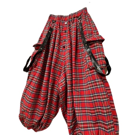 サルエル型 カーゴパンツ