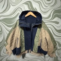 異素材mix color jkt NV