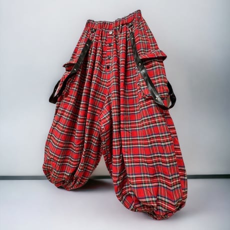 サルエル型 カーゴパンツ